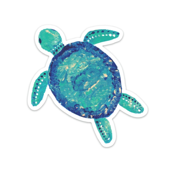 Sea Turtle Sticker – IVORY & GOLD